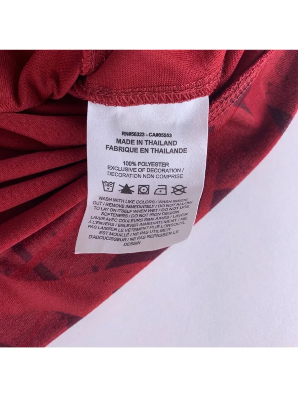Oklahoma Sooners NCAA Red Jordan Brand Long Sleeve Athletic Shirt Mens Large